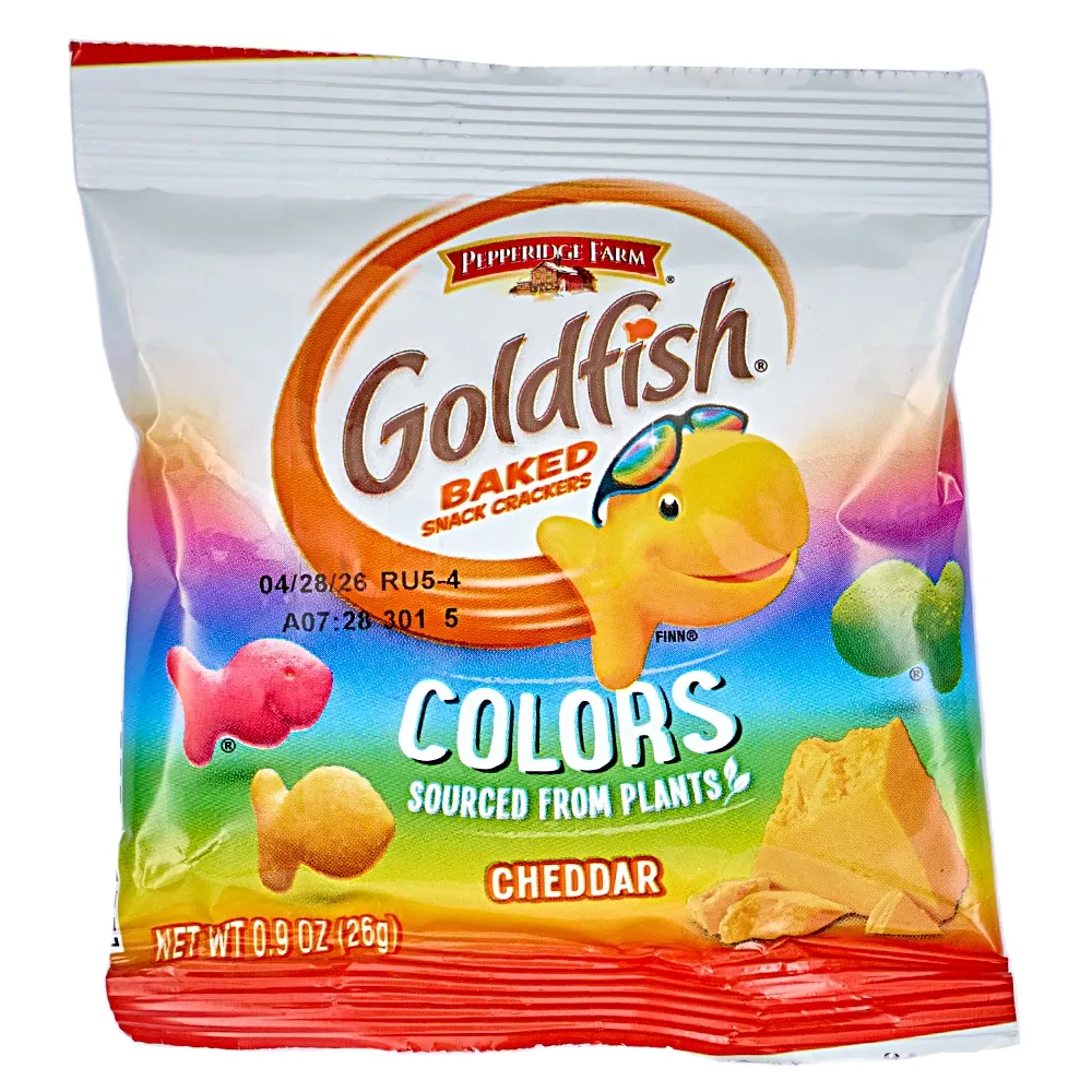 1-und-014100086079.webp Galleta Colors Lunch Pack Goldfish 9 Oz - Image 1