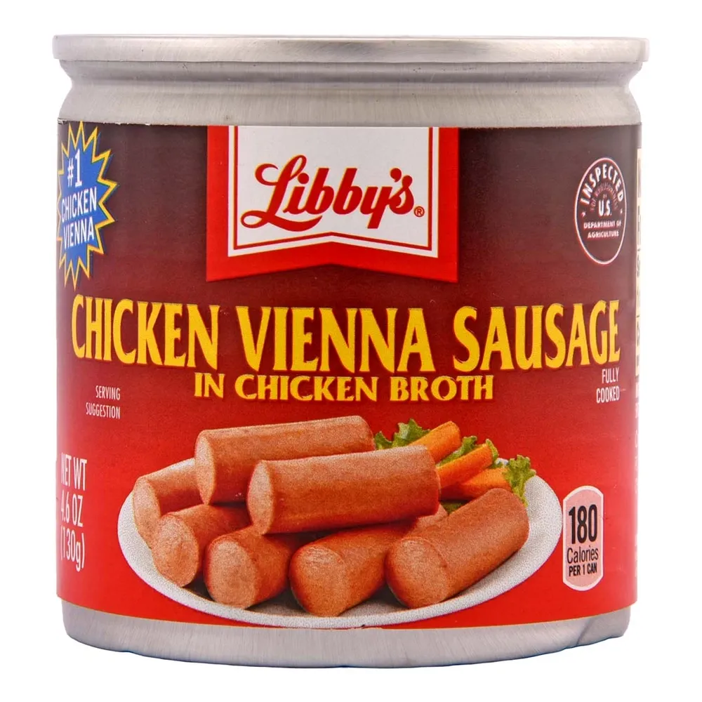 1-und-039000086431.webp Salchichas De Pollo Vienna Libby´S 4.6 Oz - Image 1