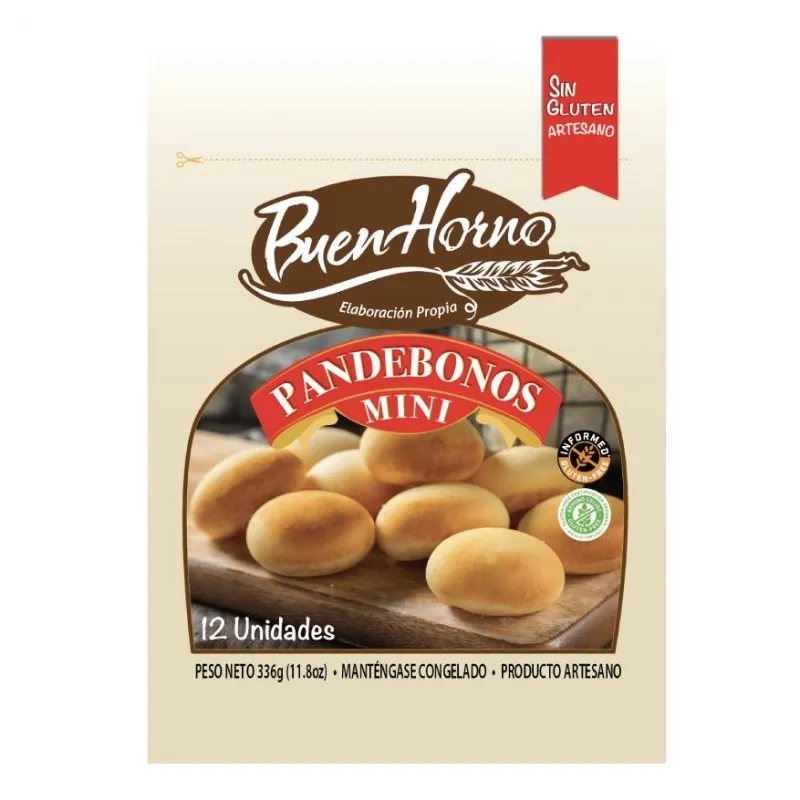 1-und-2100002907319.webp Pan De Bonos Buenhorno Mini Congelado 12 Uds. - Image 1