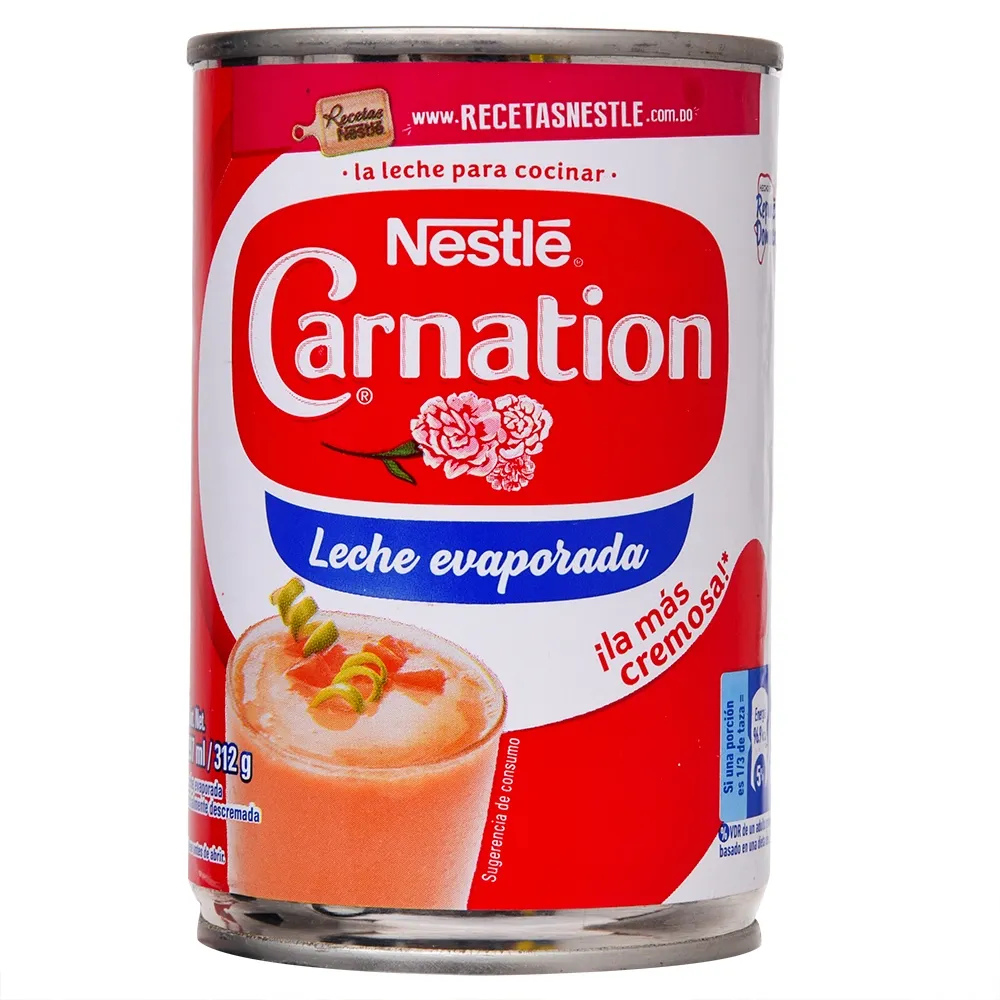 1-und-7460123472024.webp Leche Evaporada Carnation Lata 312 G - Image 1