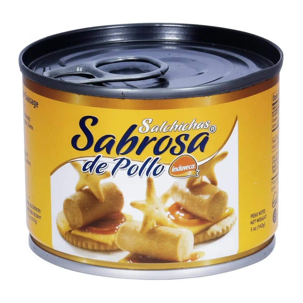 1-und-7460199502878.webp Salchichas Induveca De Pollo 5 Oz. - Image 1